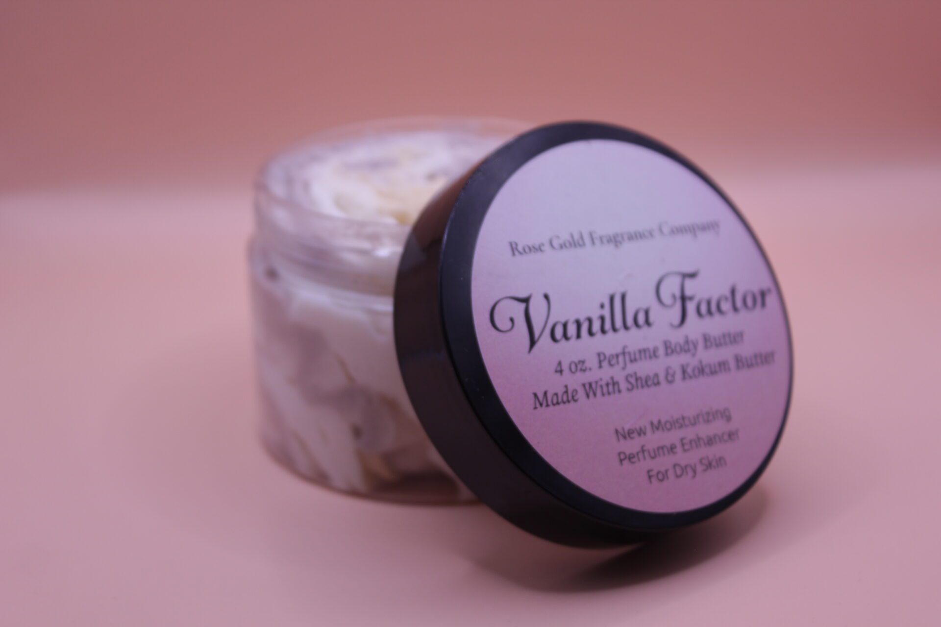 Vanilla Factor Body Butter (Makes Perfume Last Longer)