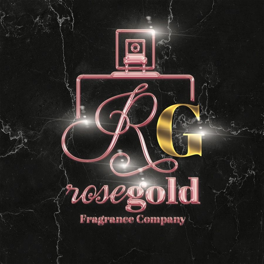 Luxury Hand-crafted Rose Gold Fragrance Logo